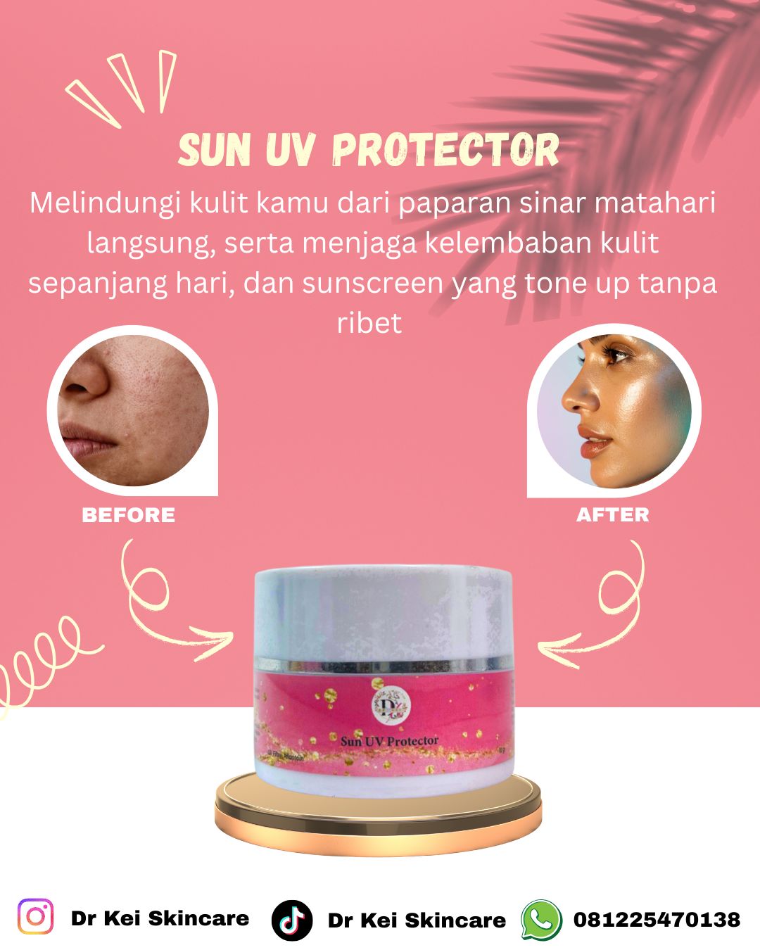 Dr Kei Beauty Care Sun UV Protector 10gr