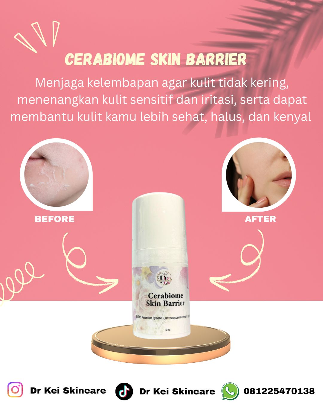 Dr Kei Beauty Care Cerabiome Skin Barrier 15ml